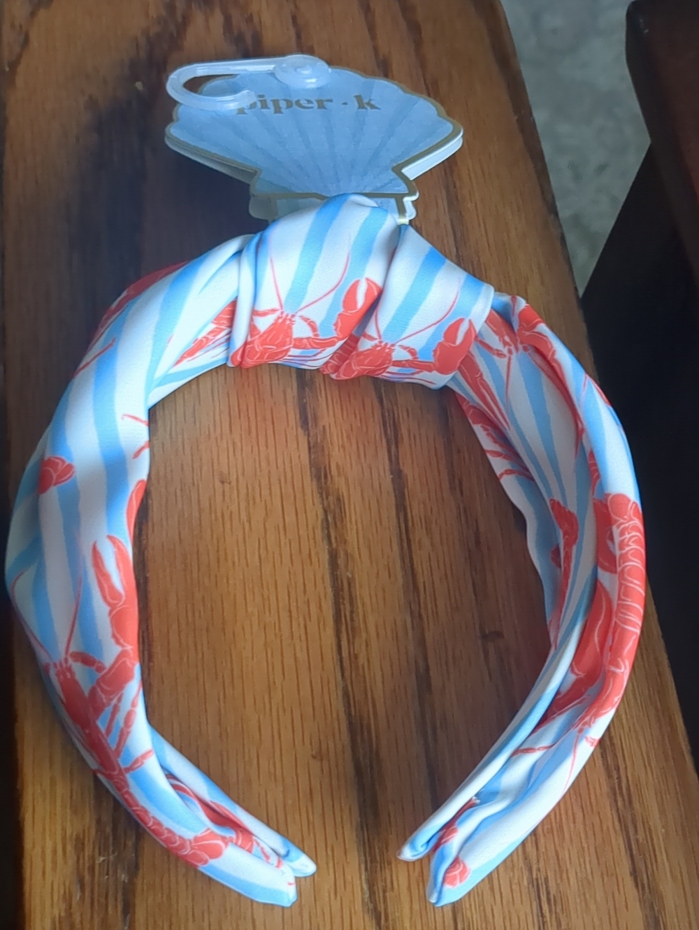 Piper•k Lobster Print Headband